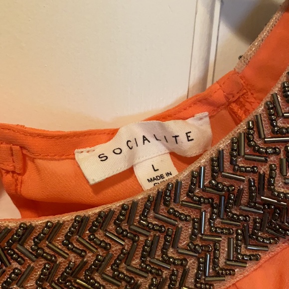 LIKE NEW! Socialite High Neck Tank Top - Picture 4 of 6